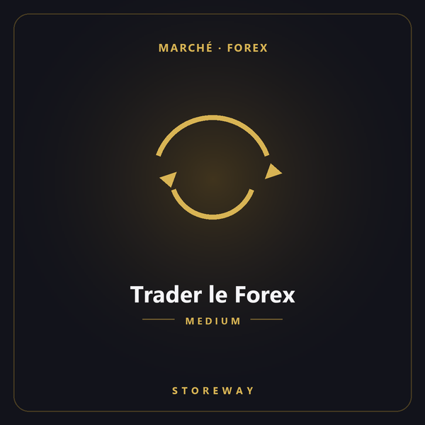 Trader le Forex niveau Medium — couverture storeway